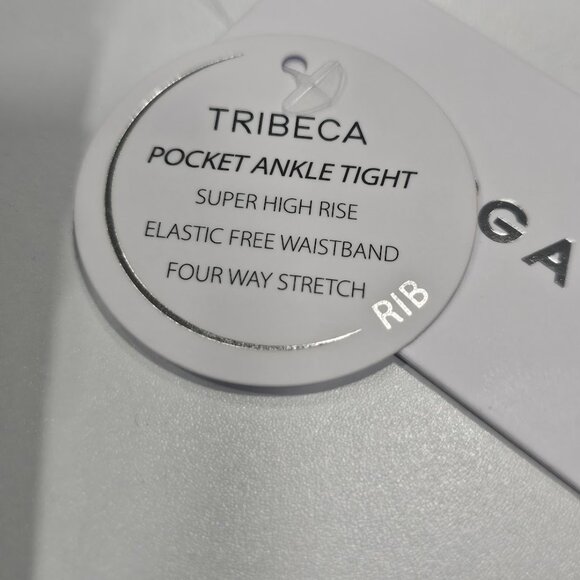 Yogalicious Rib Tribeca Super High Rise 7/8 Tight Leggings - Picture 6 of 8